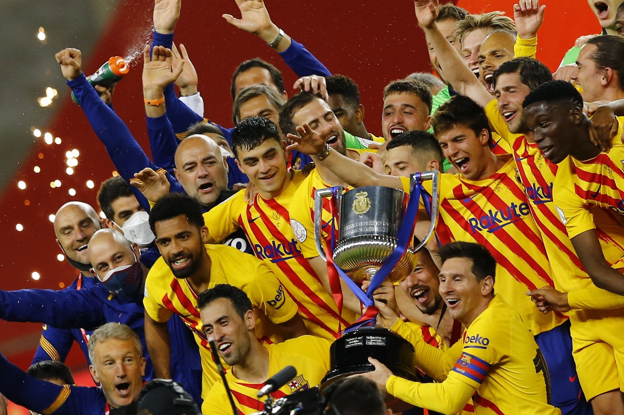 Cú đúp của Messi đã đưa Barca tiến tới Cup Nhà Vua Tây Ban Nha