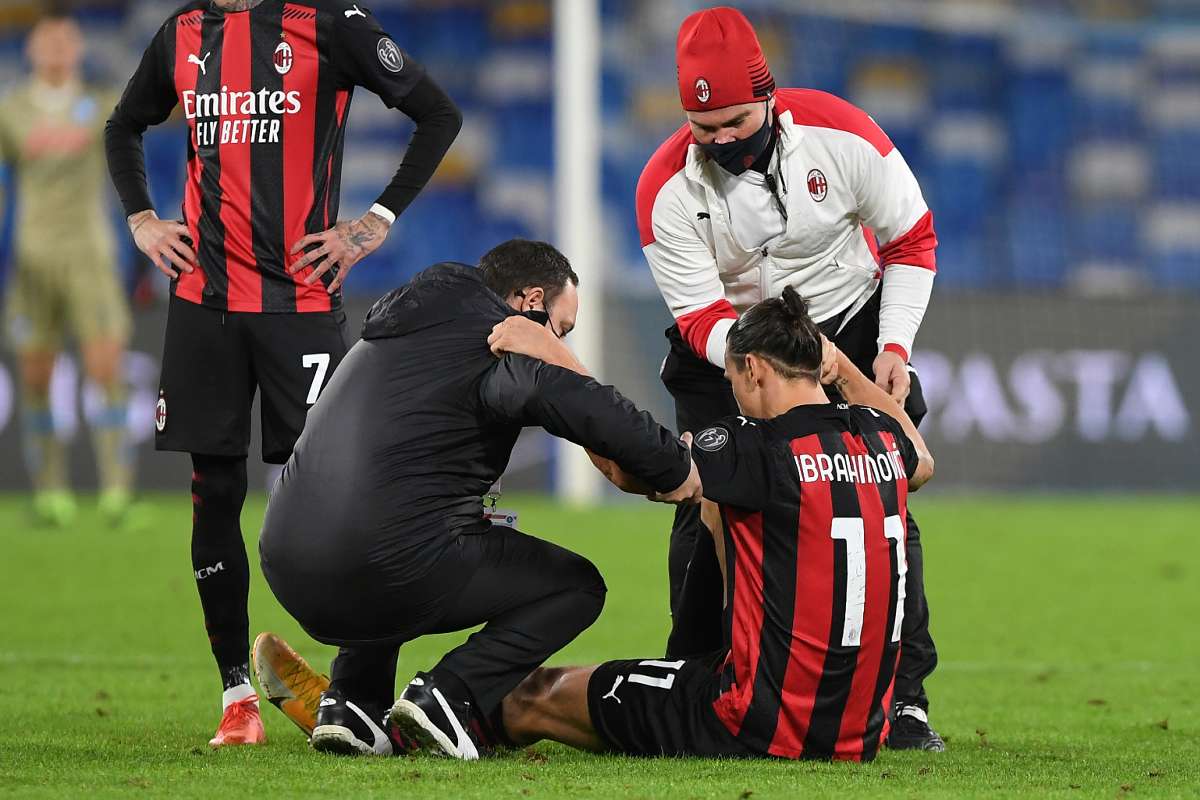  Ibrahimovic gặp chấn thương